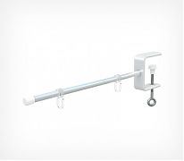 Крепление рекламной продукции, Держатели вывесок, Струбцина CLAMP–TUBE-I-H держатель вывески с пластиковыми крючками. Изготовление высокого качества.